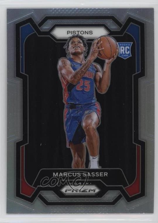 2023-24 Panini Prizm Silver Prizm Marcus Sasser #174 19fe