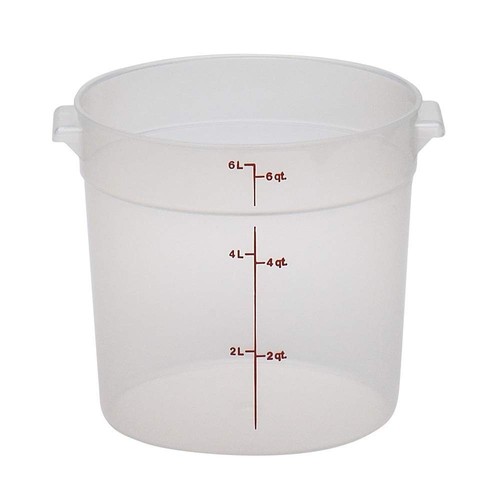 RFS6PP190 6 Qt Round Container Wirh RFSC6PP190 Translucent Lid