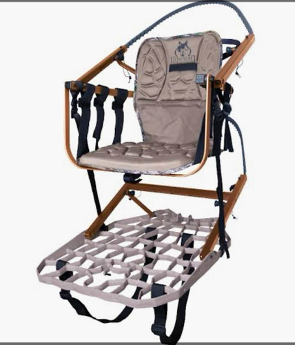 Millennium Hang-On Tree Stand w/ Padded Seat Metal Platform Brown/Black