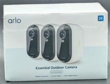 Arlo Essential Outdoor Camera 2nd Gen 3-Pack ...