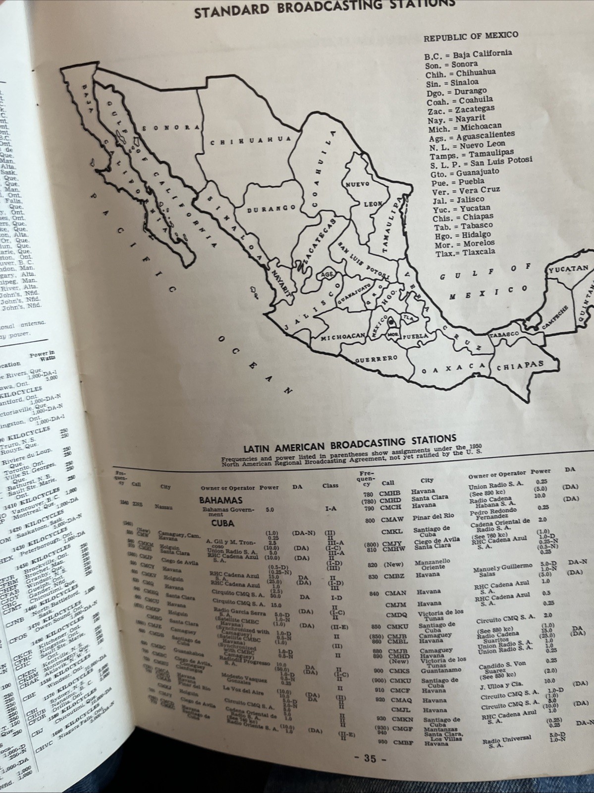 Vintage Standard broadcasting stations Aircraft Specialty Lines Booklet 40 Pages