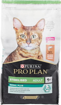 Pro Plan Katzen Trockenfutter Lachs, Sterilisiert Mit OPTIRENAL Für Kastrierte K