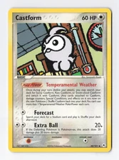 Castform 30/101 Uncommon Regular Hidden Legends Vintage Pokemon Card LP