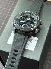 Casio G-Shock GA-2000S-1AJF Analog-Digital Black Used with Minor Wear G1205