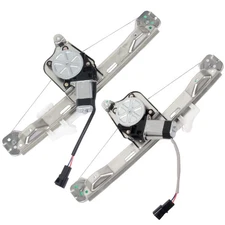 Rear Left Right Power Window Regulator W/ Motor For Chevrolet Malibu 2005-2008