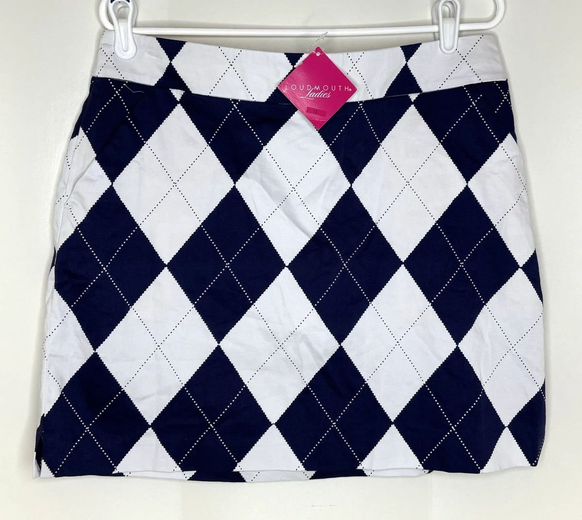 T-Shirt Homme Vintage Couleur unie Argyle Col arrondi en Coton - Blanc - Prêt-à-Porter
