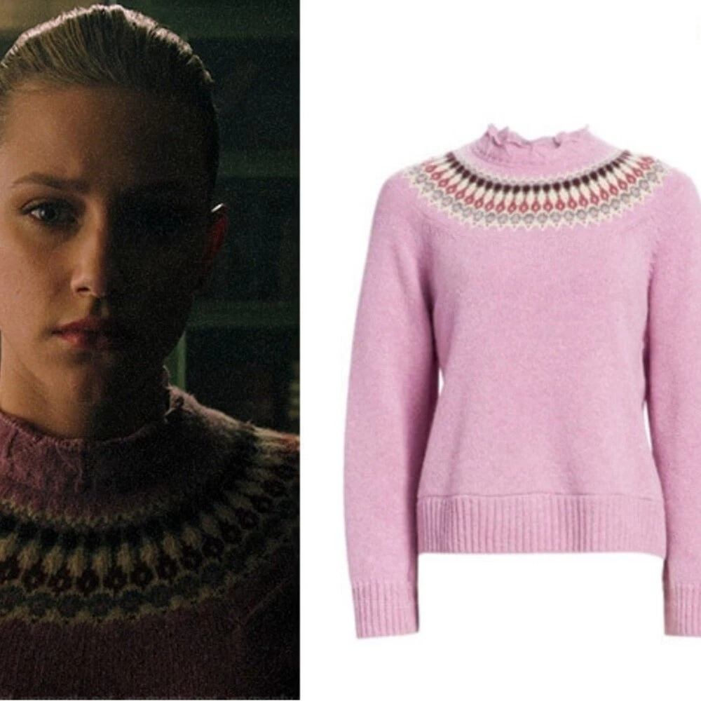 Betty riverdale hotsell pink sweater