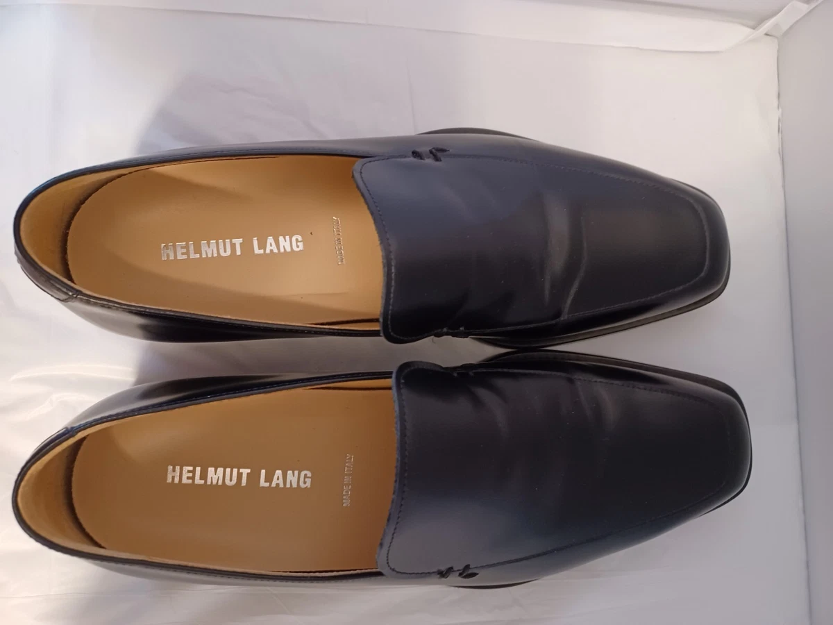 MENS LEATHER DRESS SHOES BY HELMUT LANG MADE IN ITALY