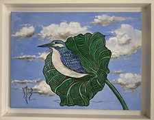 RUBENS FOGACCI  QUADRO MODERNO ARTE CONTEMPORANEA SU TELA 40x30 BEJAFLOR