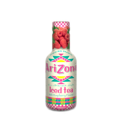 Arizona Iced Tea Raspberry (6 x 0,5 Liter PET-Flaschen)