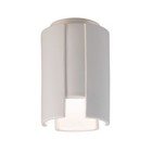 Justice Design Radiance Stagger LED Out Flush, Bisque - CER-6160W-BIS-LED1-1000
