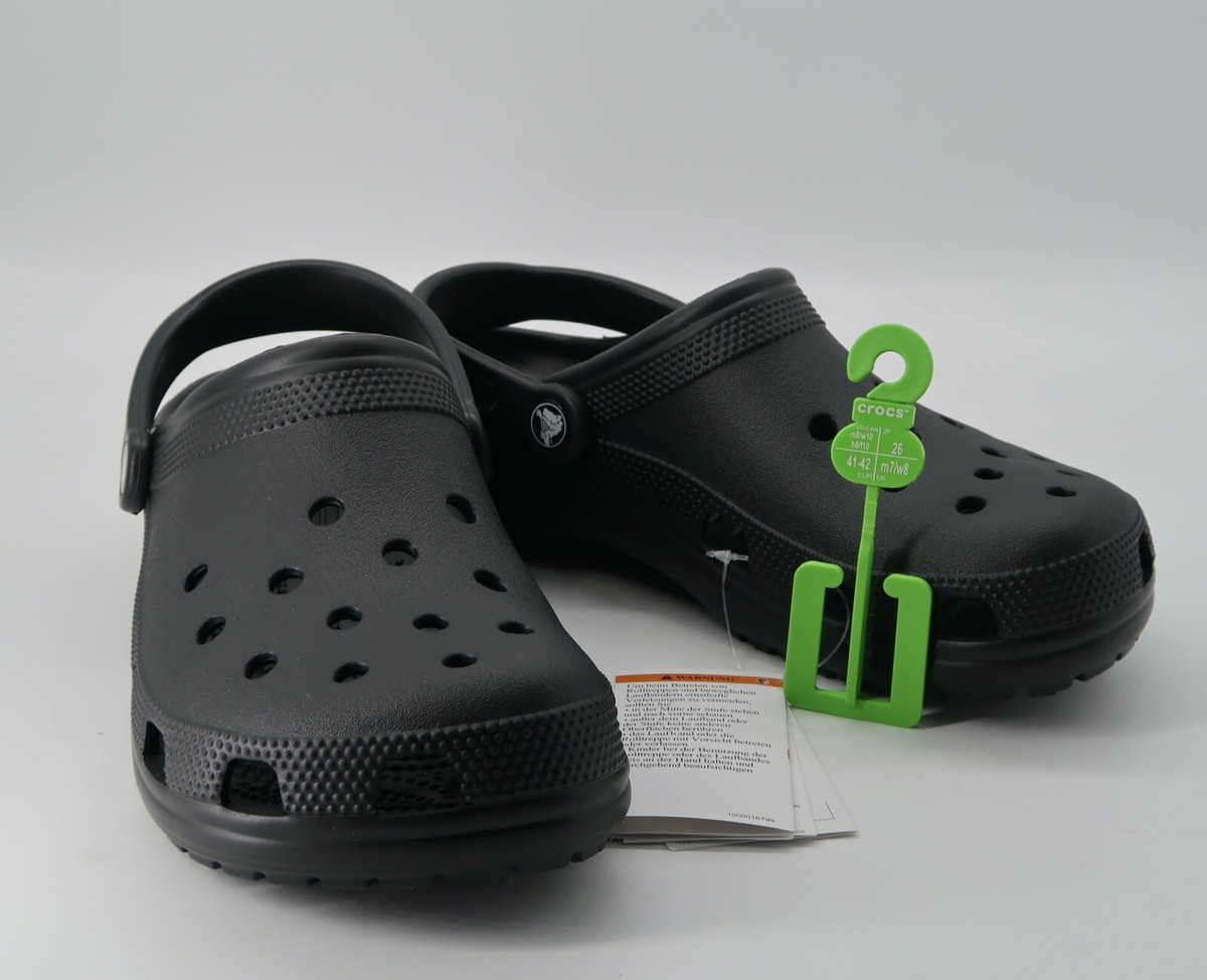 Clog Crocs Chanel Reviews Crocs Classic Clog Black Authentic Men's