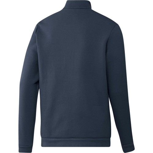 adidas Golf Mens Auth 1/4 Sweatshirt - Blue / XS - Picture 2 of 2