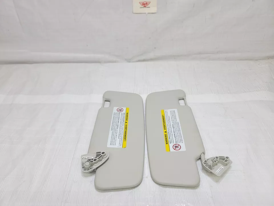 2008-2015 Smart Fortwo Sun Visor Set Sunvisor Front Left Right Gray OEM Foto 4 de 4