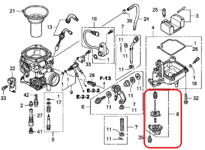 Carburetor Diaphragm Accelerator Pump For Honda Shadow VLX 600