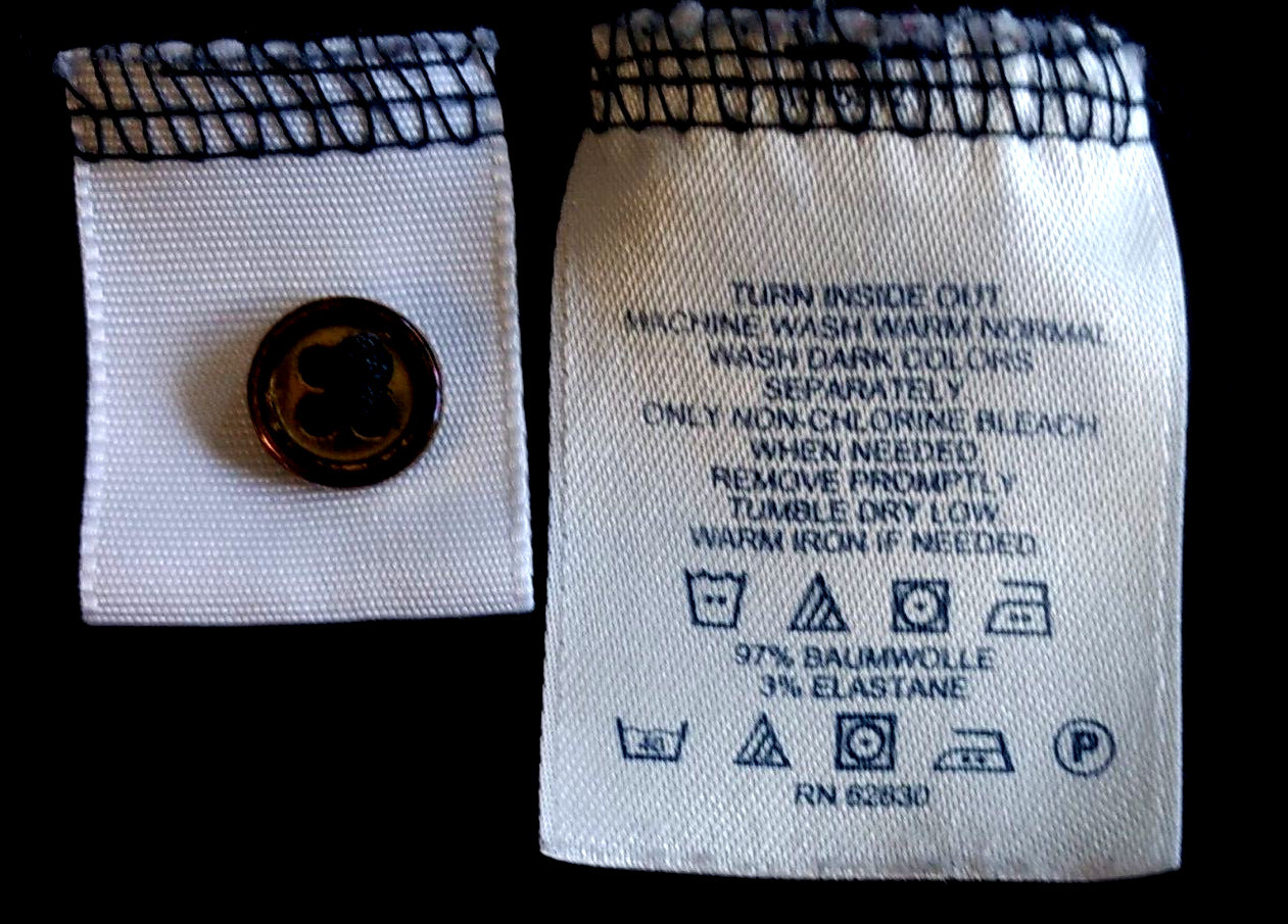 Lands' End Nautical Womens XL 18 Navy Summer Dress St… Gem