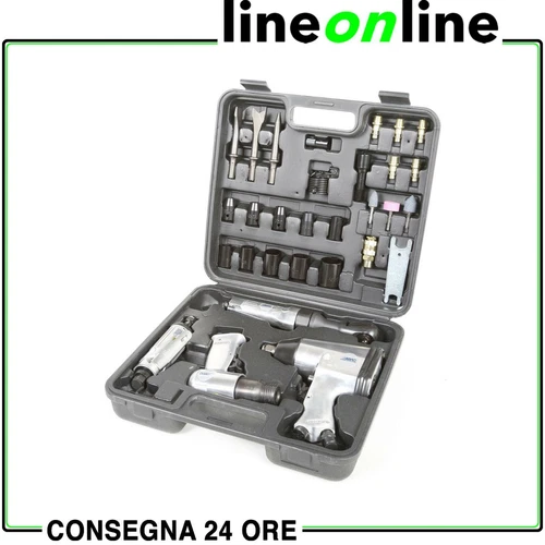 KIT 34 Utensili pneumatici Abac per compressore aria