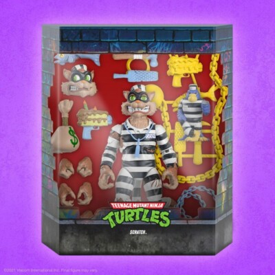 Teenage Mutant Ninja Turtles Ultimates Scratch SUPER7 TMNT NEU & OVP !!