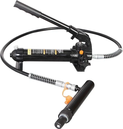 4 Ton Big Red Auto Body Frame Repair Kit Hydraulic Ram, with Storage Case Black - Picture 3 of 5