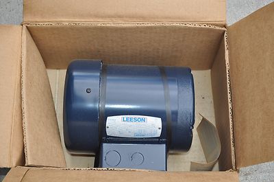 NEW Leeson Motor 3/4 HP  1725 RPM  3 Phase  Special Shaft  # C6T17FB45A  111176