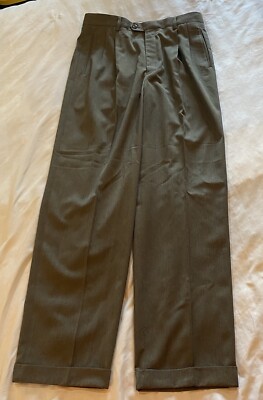 NWT LR2 LOUIS RAPHAEL Tony Dress Pants  Slacks Wool Like Gabardine 32x32
