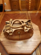 Cole Haan Village Unit Small Top Handle Tote Bronze