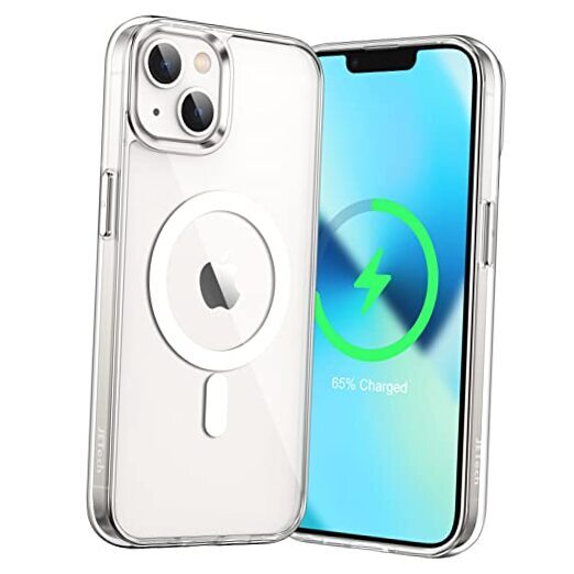 Magnetic Case for iPhone 13 6.1-Inch Compatible with MagSafe Wireless Clear