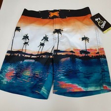 ART CLASS BOYS' SWIM SURF Beach SZ 5 UPF 50 SUN PROTECTION SHORTS