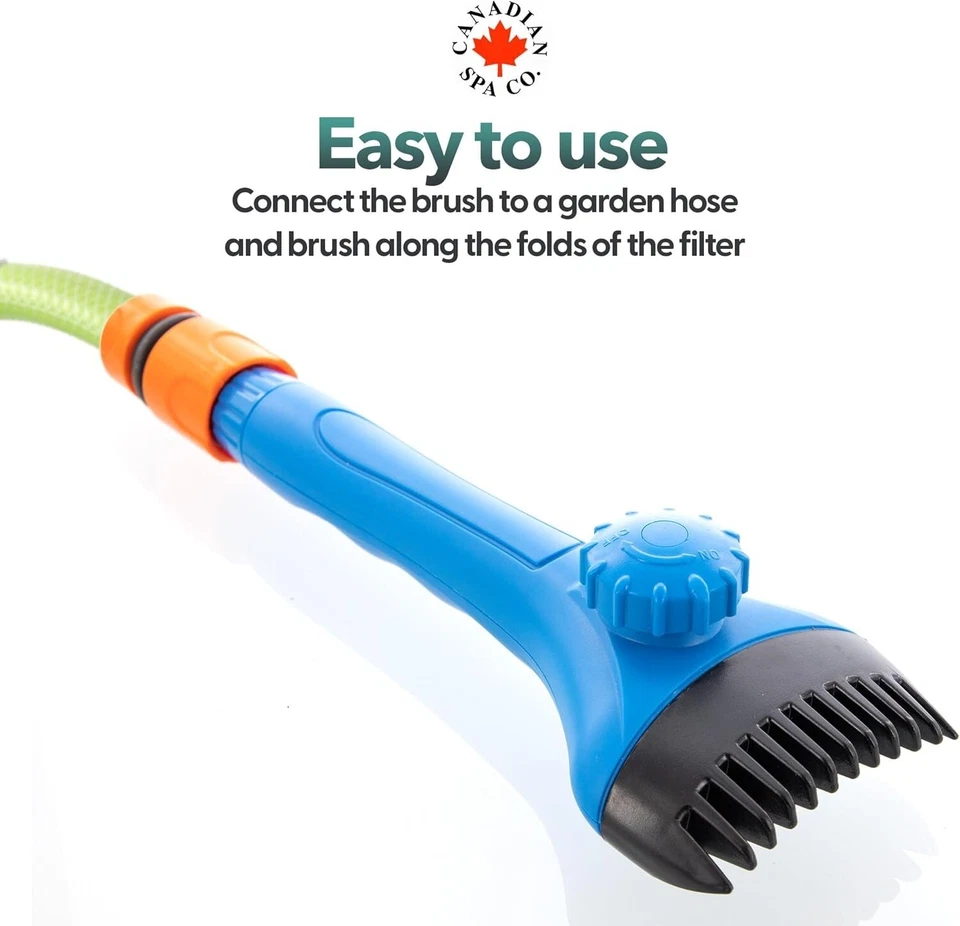 Canadian SPA Filter Cleaning Brush, Pool & Spa Filter Cartridge Cleaner - Image 4 of 4