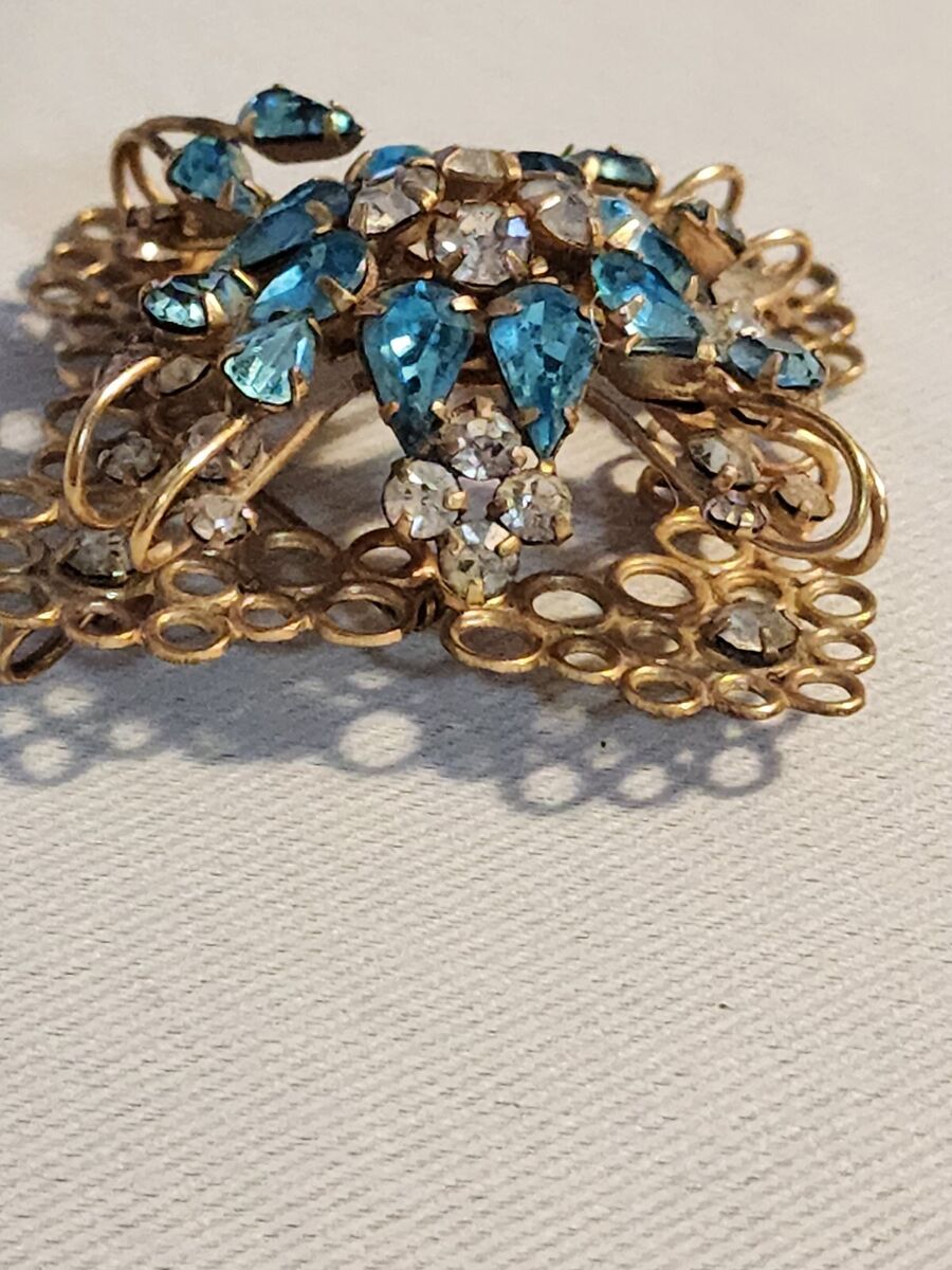 VINTAGE DERI 1/20 12K Gold Filled Brooch Pin Pendant with VINTAGE DERI 1/20 12K Gold Filled Brooch Pin Pendant with