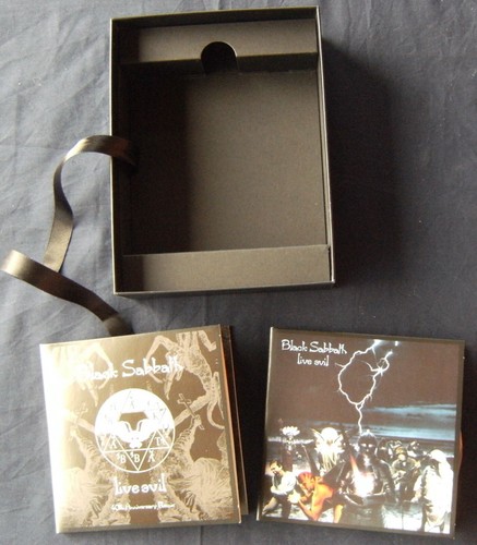 BLACK SABBATH Live Evil Super Deluxe 4CD Box Set (2023) DIO Poster Book 40.Anniv - Picture 7 of 10