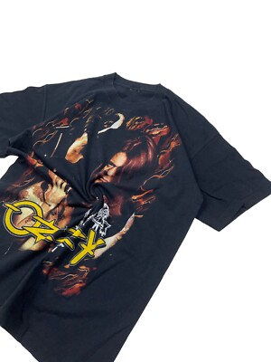 Vintage 90s Ozzy Osbourne T-shirt Black Sabbath Single Stitch Size