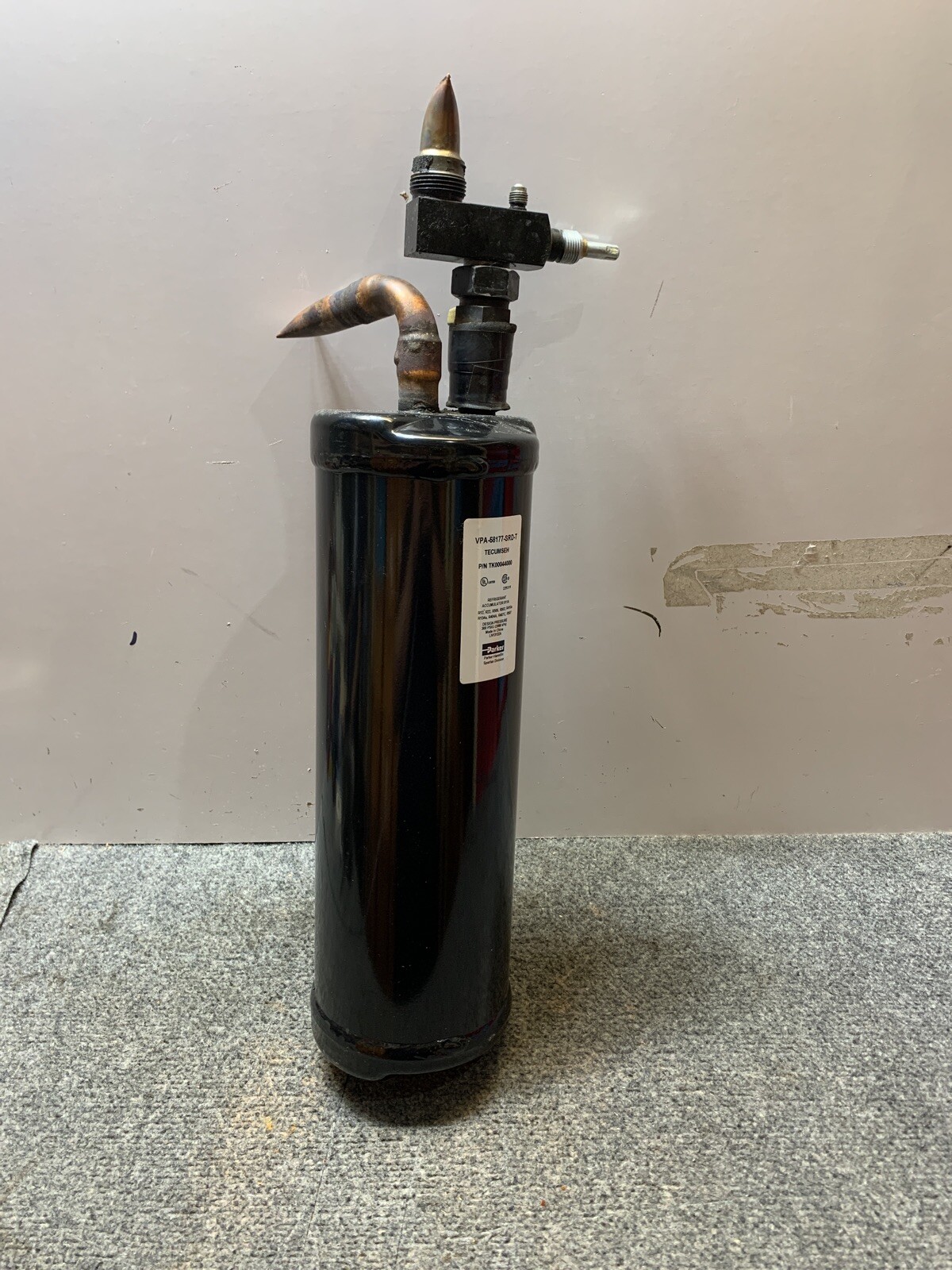 Used Parker Refrigerant Accumulator VPA-58177-SRD-T 300PSIG