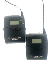 Sennheiser EW 100 G3 EK100 Diversity Transmitter Receiver 516-558mhz PAIR