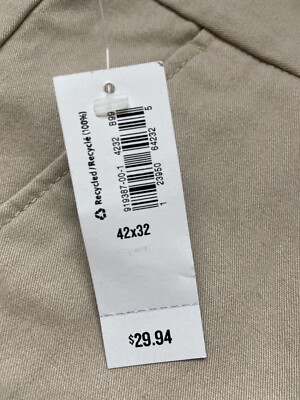 Old Navy Mens The Classic Slim Fit Kakhi. Size 42/32 | eBay