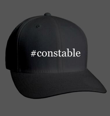 #constable - Adult Hashtag Baseball Cap Hat NEW RARE