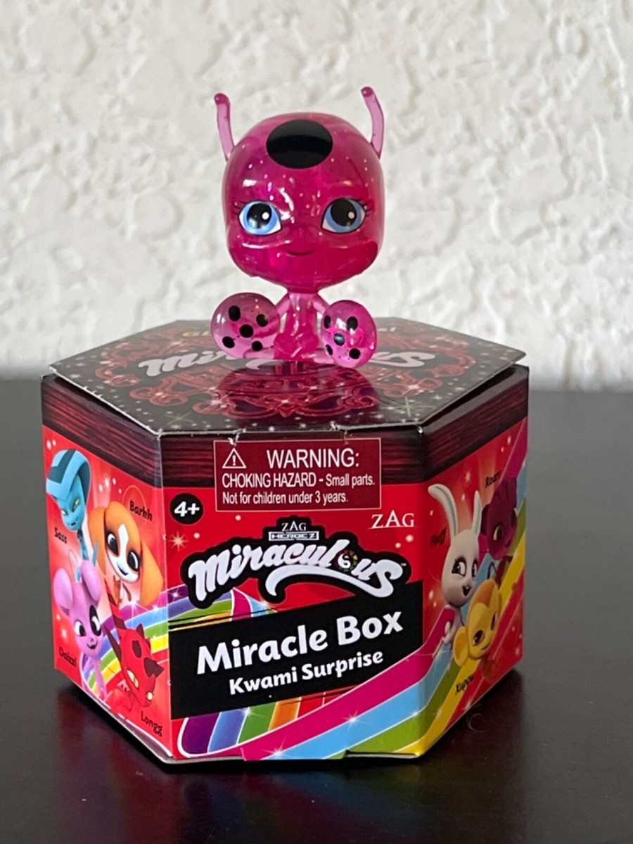 Miraculous Ladybug TIKKI GLITTER Chase Figure Miracle Box Kwami