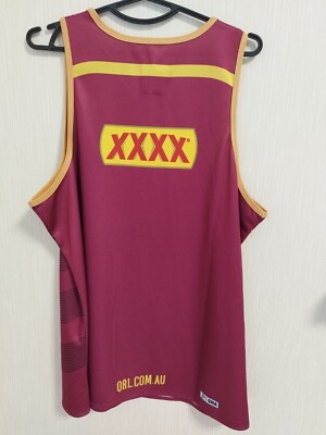 Maillot homme Queensland Maroons QLD ISC Rugby League état d'origine 2XL