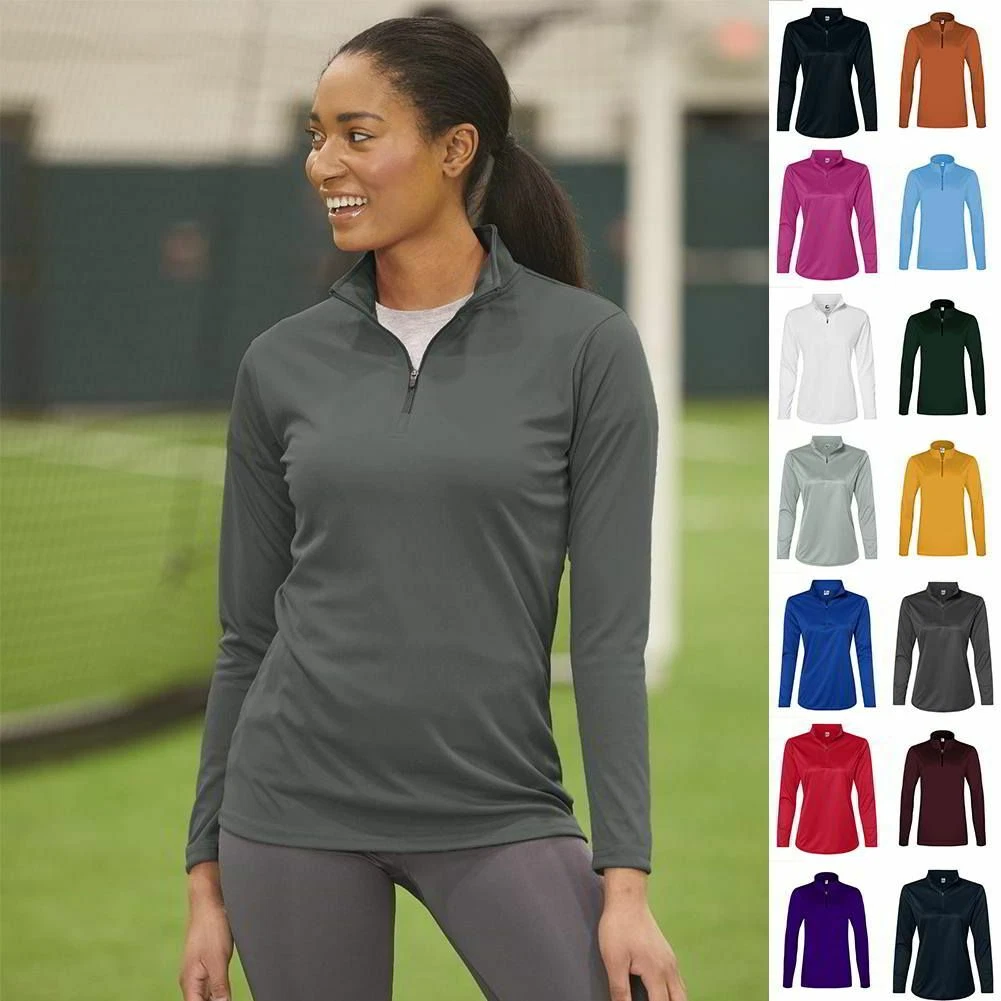 c2 sport women's quarter zip pullover