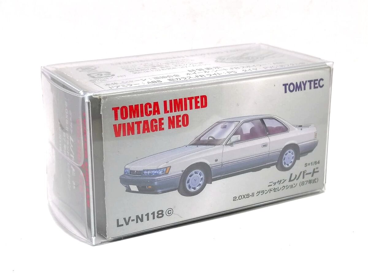 Tomica Limited Vintage LV-N118c Nissan Leopard 2.0XS-II 87 Tomica Limited Vintage LV-N118c Nissan Leopard 2.0XS-II 87