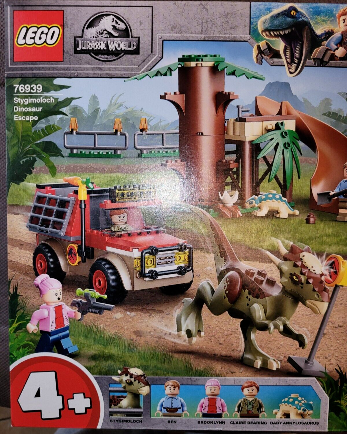 LEGO 76939: Rivivi l'emozione di Jurassic World Camp Cretaceous