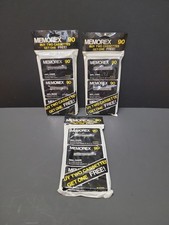 Memorex Lot of 9 MRX3 Oxide 90 min Blank Cassette Tapes 1979 NEW Sealed 3 Packs