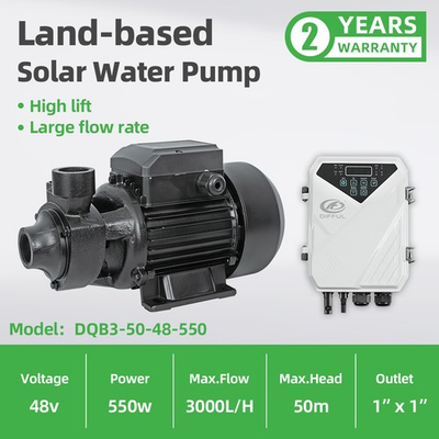 #ad DC Solar Peripheral Vortex Pressure Pump Clean Water 550W River Pond Offgrid AU $599.00