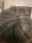 Silver  GRAY WIG FLIP STYLE With Bangs — photo 3