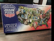 United States 1000 Pc Puzzle - NEW-Official Birds of The States - Factory Sealed