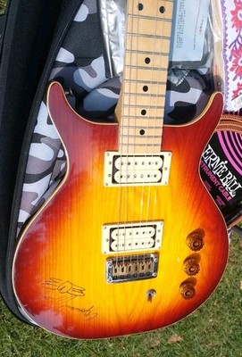 1982 Washburn SB-8 Japan Matsumoku Extras Heart Howard Leese