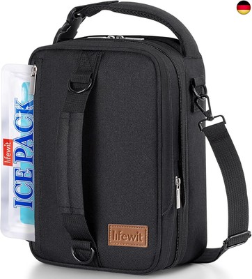 Lifewit Erweiterbare Lunchtasche, Tragbare Kühltasche Klein mit Schultergurten 