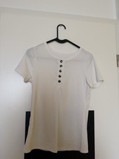 Damen-T-Shirt mit Strasssteinen, Größe L