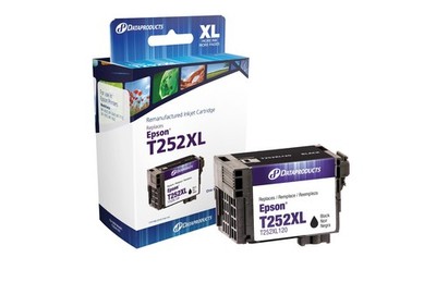   Epson T252XL Black Ink Cartridge High Yield WF-3620
