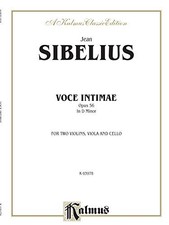 VOCES INTIMAE IN D MINOR, OP. 56 (KALMUS EDITION) By Jean Sibelius **BRAND NEW**